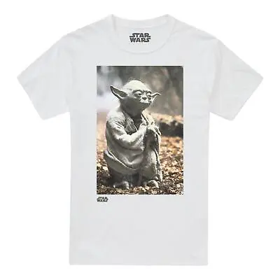 Buy Star Wars Mens T-shirt Yoda Film Still Top Tee S-2XL Official • 13.99£