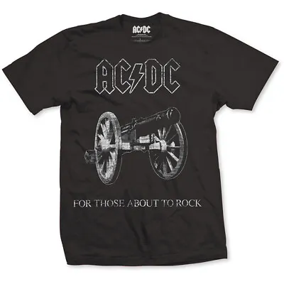Buy About To Rock AC/DC Short Sleeve T-Shirts Official Licensed Rock Classic Band Al • 13.95£