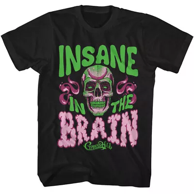 Buy Cypress Hill 420 Skull Insane In The Brain Men's T Shirt Music Merch • 50.47£