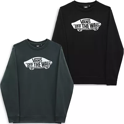 Buy Vans Mens Classic Off The Wall Crew Neck Sweater Sweatshirt Top • 53£