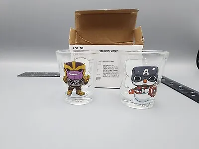 Buy Funko Marvel Collector Corps Holiday Thanos & Captain America Toothpick Holders  • 9.47£