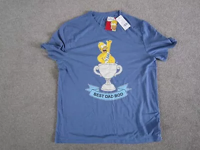 Buy Simpsons T-Shirt Brand New With Tags Unworn XL • 4£
