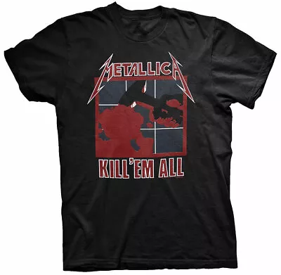 Buy Official Metallica Kill Em All Mens Black T Shirt Metallica Tee • 16.95£