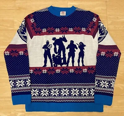 Buy Small 38  Inch Chest Guardians Of The Galaxy Christmas Sweater Jumper Xmas • 29.99£