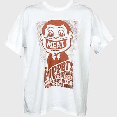 Buy Meat Puppets Hardcore Punk Rock Short Sleeve White Unisex T-shirt S-3XL • 14.99£