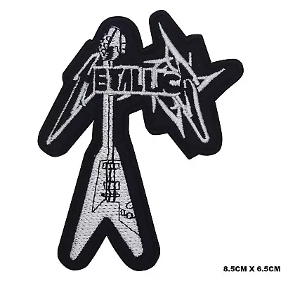 Buy Rock Music Band Logo Embroidered Patch Iron On/Sew On Patch Batch For Clothes • 2.09£