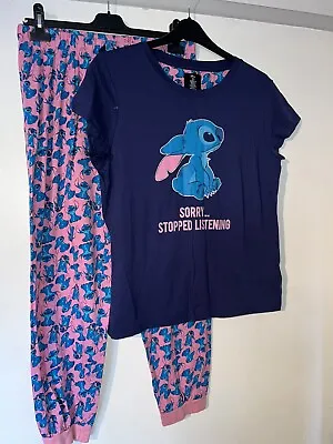 Buy Ladies Pyjamas Size L 14-16 • 6.50£
