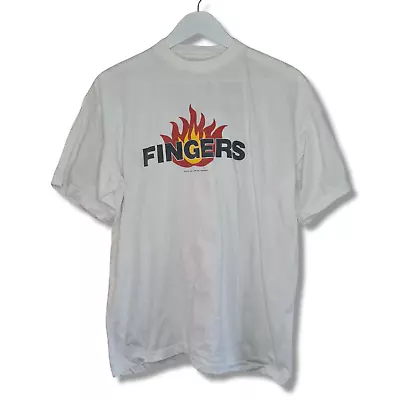 Buy Vintage Stiff Little Fingers Christmas Shirt 1990 XL • 65£
