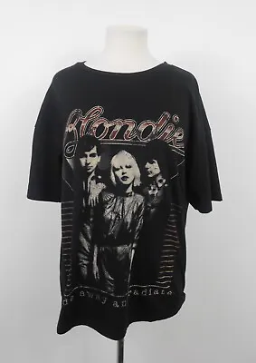 Buy Blondie Black Tshirt Size Small VF3 • 6.99£