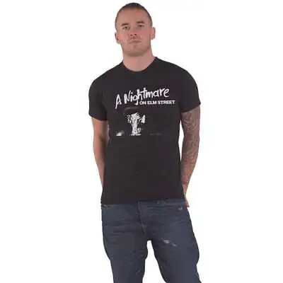 Buy A Nightmare On Elm Street T Shirt Freddie Kruger Face New Official Mens Black • 9.99£