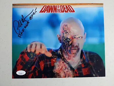Buy Paul Musser Signed Dawn Of The Dead 8x10 Photo Plaid Shirt Zombie Auto BAS JSA F • 37.01£
