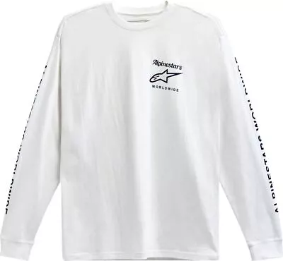 Buy Alpinestars Authenticated Long Sleeve T-Shirt White • 40.99£