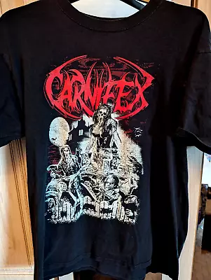 Buy Carnifex Black T-Shirt XL Metal Deathcore • 17.50£