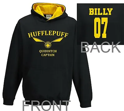 Buy Harry Potter Quidditch Adult Unisex Hoodie Top Hufflepuff • 29.50£