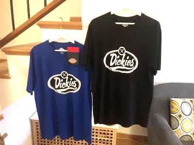 Buy Dickies T Shirts Hampstead Cotton Printed Graphic Logo X2. • 16.99£