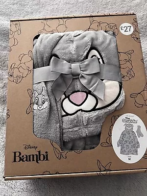 Buy Disney Bambi Thumper Rabbit SNUDDIE Socks Box Blanket Hoodie Oodie Snoodi Medium • 27.99£