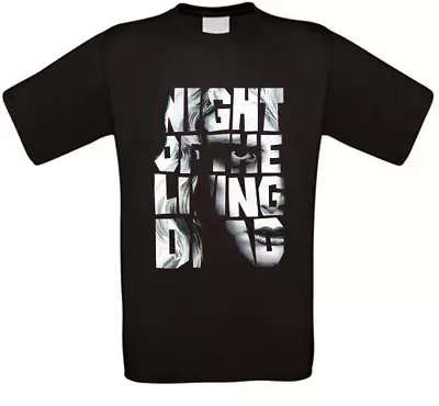 Buy Night Of The Living Dead Horror Cult Movie T-Shirt • 10.81£