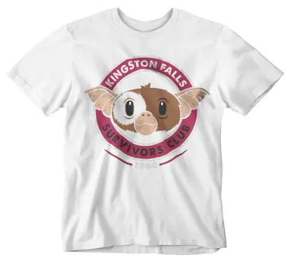 Buy Gremlins T-shirt Gizmo Survivors Club Movie Retro 80s Tee Gift Uk  • 6.99£