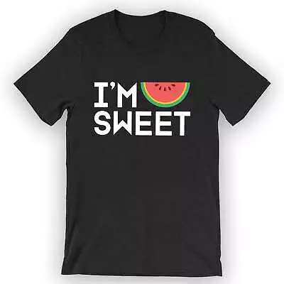 Buy Unisex I'm Sweet T-Shirt Cute Watermelon Shirt • 25.03£