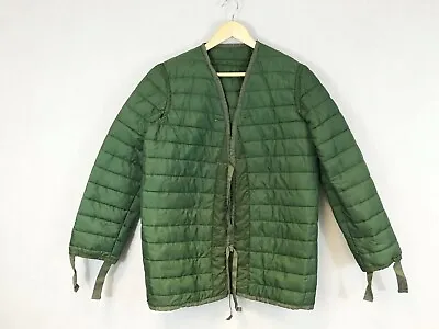 Buy Military Liner Quilted Padded Parka Jacket Army Green - S M L XL • 39.95£