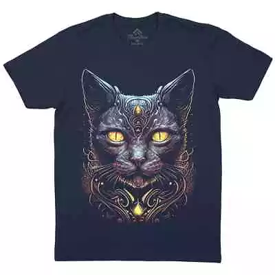 Buy Cat Cult Mens T-Shirt Horror Occult Witchcraft Dark Arts Black Magic E318 • 13.99£