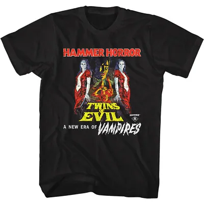 Buy Hammer Horror Twins Of Evil A New Era Of Vampires Men's T Shirt • 38.10£