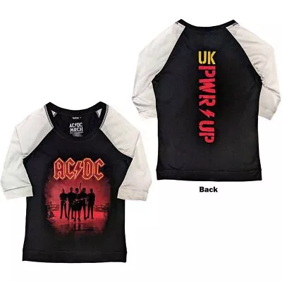 Buy AC/DC - Ladies - Large - Three Quarter Sleeves Raglan Sleeves - K500z • 12.55£