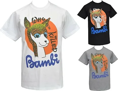 Buy Mens Seditionaries T-Shirt Who Killed Bambi ? Original Punk Rock 1977 S-5XL • 18.50£