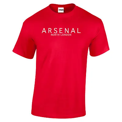 Buy Arsenal T Shirt North London Red  Football Fan Highbury Gift Size S To 3XL • 11.97£