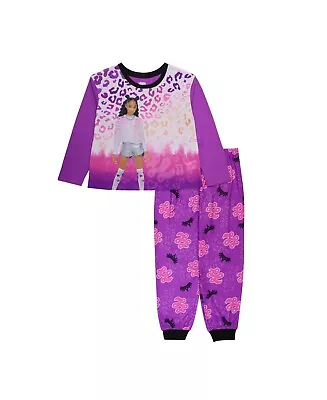 Buy That Girl Lay Lay Big Girl's T-shirt And Pajama 2 Piece Set Purple Size 8 • 27.72£