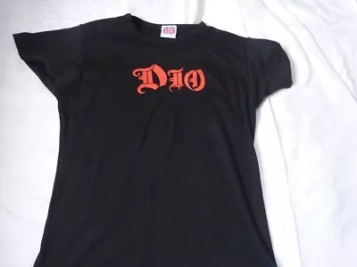 Buy Dio - Logo (youths) Official T Shirt With Backprint 3-4 Yrs With Free Uk Postage • 11.99£