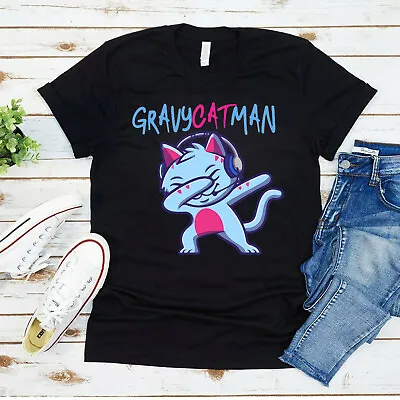 Buy Kids Boys Girls Gravycatman T Shirt Viral Youtubers Merch Funny Tee Top Gift • 7.99£
