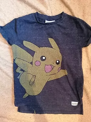 Buy Boys /Girls Pokemon T Shirt. Pikachu. Age 7 Years. Matalan • 0.90£