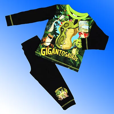 Buy Boys Gigantosaurus Pyjamas Age 2 3 4 5 Years Dinosaur Jurassic • 5.75£