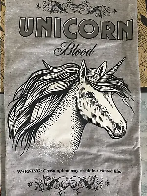 Buy Unicorn Blood  T Shirt Size 2xl / 16  Harry Potter Geek Gear • 8.99£
