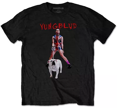 Buy Yungblud Strawberry Lipstick Black T-Shirt NEW OFFICIAL • 15.19£