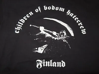 Buy CHILDREN OF BODOM Hatecrem - Finland Concert Tour (LG) T-Shirt • 37.80£