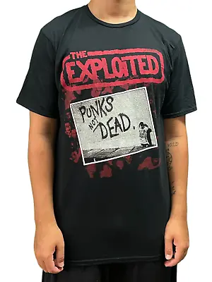 Buy Exploited The Punks Not Dead Album Unisex Official T Shirt Various Sizes • 15.99£