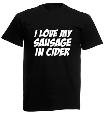 Buy I Love Sausage Funny Mens T-Shirt, Birthday Gifts For Dad Him Boyfriend Husband • 9.99£