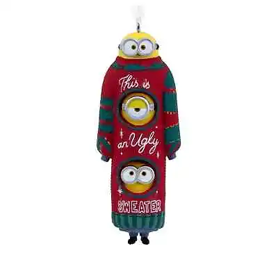 Buy Hallmark Minion Bob, Kevin, Stuart Ugly Christmas Sweater Ornament Despicable Me • 17.10£