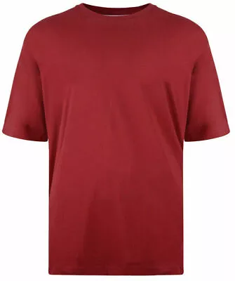 Buy Mens Plain T-Shirt King Size Big Crew Neck Top  Plus Sizes 2XL - 8XL 100% Cotton • 10.99£
