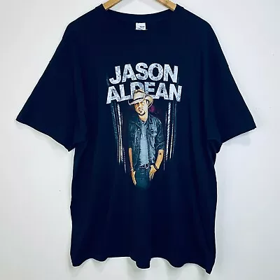 Buy Jason Aldean 2016 World Tour T Shirt Mens Size 2XL Country Music Western USA • 17.52£