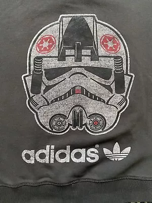 Buy Adidas Star Wars Stormtrooper Sweatshirt Large Extra Large • 34.99£