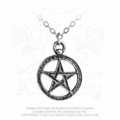 Buy ALCHEMY ENGLAND Gothic Steampunk Pewter Jewellery Pendant NECKLACE Dante's Hex • 7.64£