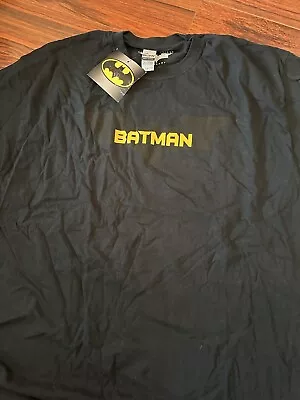 Buy Batman Men’s Black Logo Size XL The Dark Knight Trilogy T Shirt • 5£