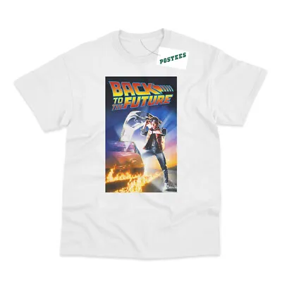 Buy Retro Movie Poster Inspired By Back To The Future Printed T-Shirt • 10.95£