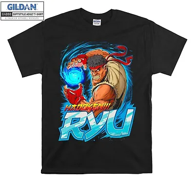 Buy RYU Street Fighter Hadouken T-shirt Gift Hoodie Tshirt Men Women Unisex E662 • 11.95£