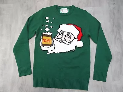 Buy Mens Size Xs Santa Father Christmas Jumper + Beer • 5£