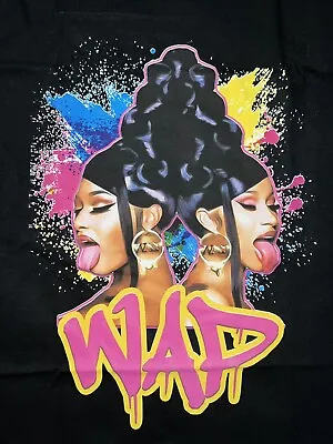 Buy WAP Cardi And Megan Graphic T Shirt • 23.68£