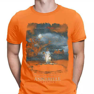 Buy Halloween T-Shirt Annabelle Creation Movie Poster Horror Scary Mens T Shirts #HD • 6.99£